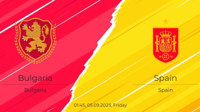 Soi kèo Bulgaria vs Tây Ban Nha, 01h45 ngày 05/09/2025: Đội khách lấn át