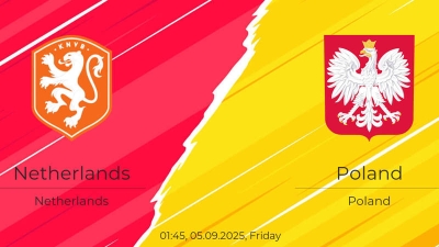 Soi kèo Hà Lan vs Ba Lan, 01h45 ngày 05/09/2025: Đẳng cấp khác biệt