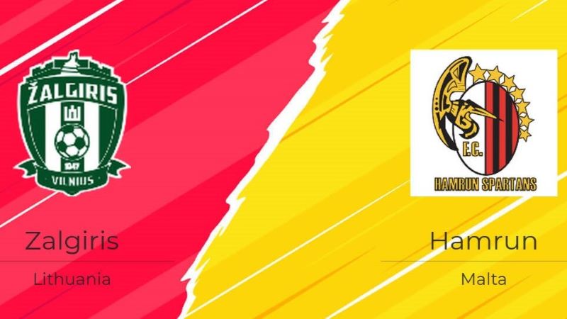 Nhận định Zalgiris vs Hamrun, 23h00 ngày 09/07 - Play-off C1